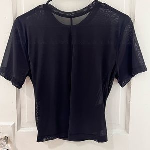Lululemon mesh tshirt